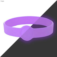 Neon Glow Silicone Wrist Band Custom Design  - WBD014