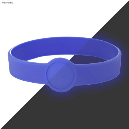 Neon Glow Silicone Wrist Band Custom Design  - WBD014