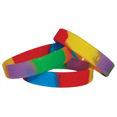 Vibra Colour Silicone Wrist Band  - WBD016
