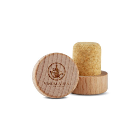 Classical Wood Wine Stopper  - WS004