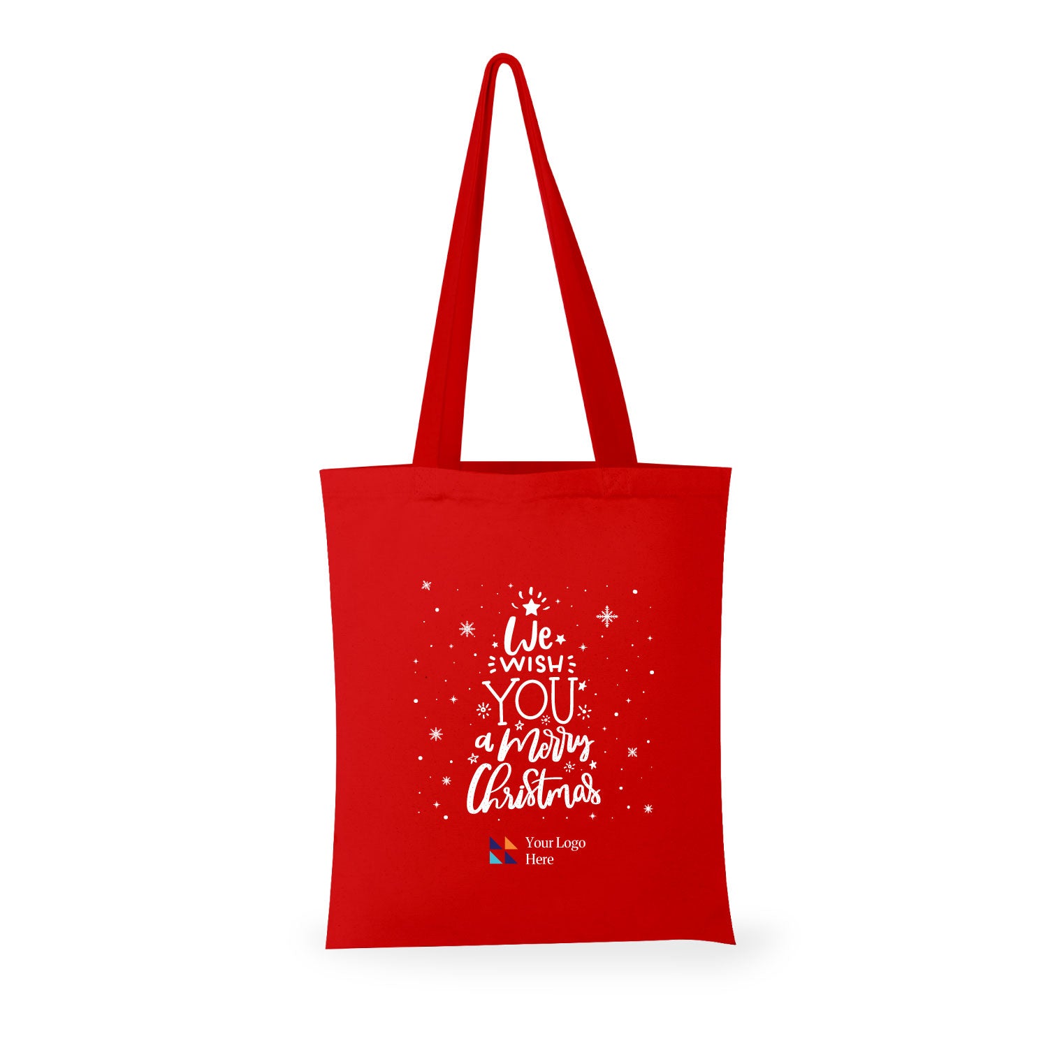 Christmas Red Minnesota Canvas Tote Bag